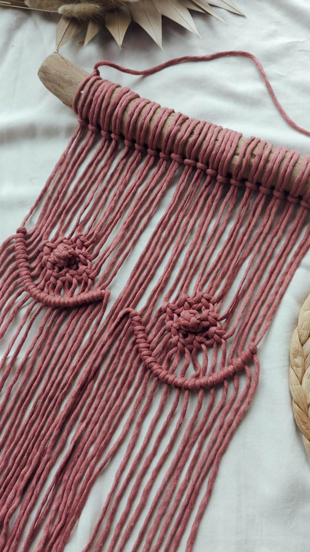Macrame Boobs Home Decor, Feminine Boho Wall Art