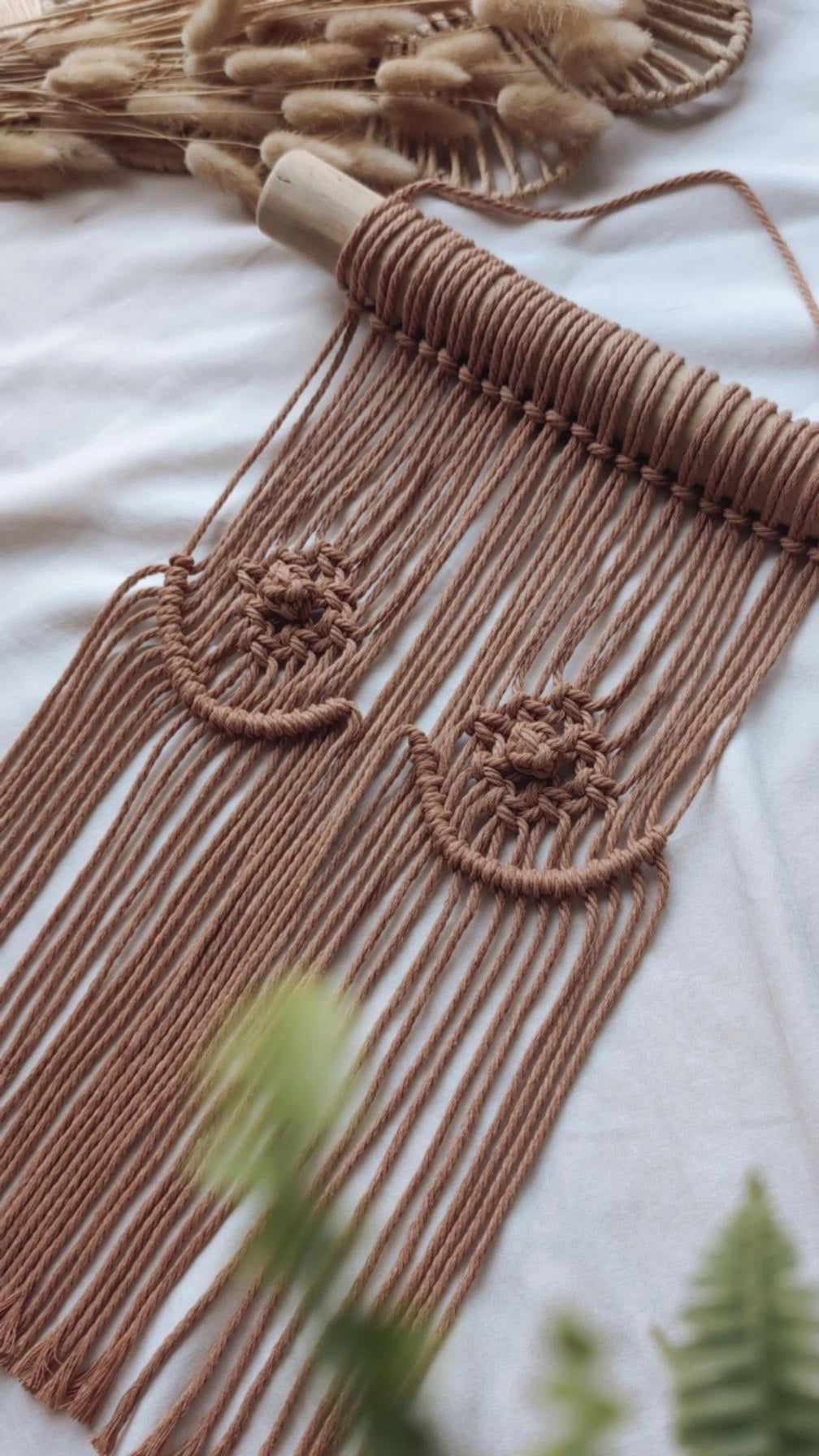 Macrame Boobs Home Decor, Feminine Boho Wall Art
