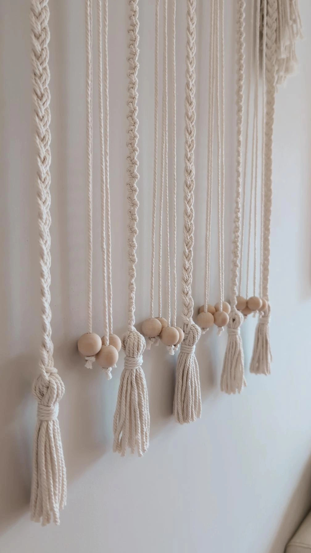 MADE TO ORDER: Macrame Photo Display Wall Decor