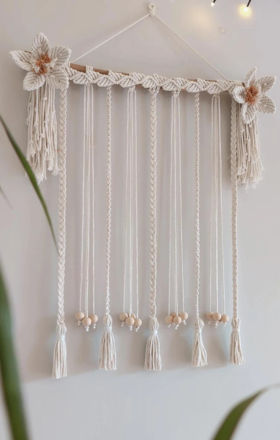 MADE TO ORDER: Macrame Photo Display Wall Decor