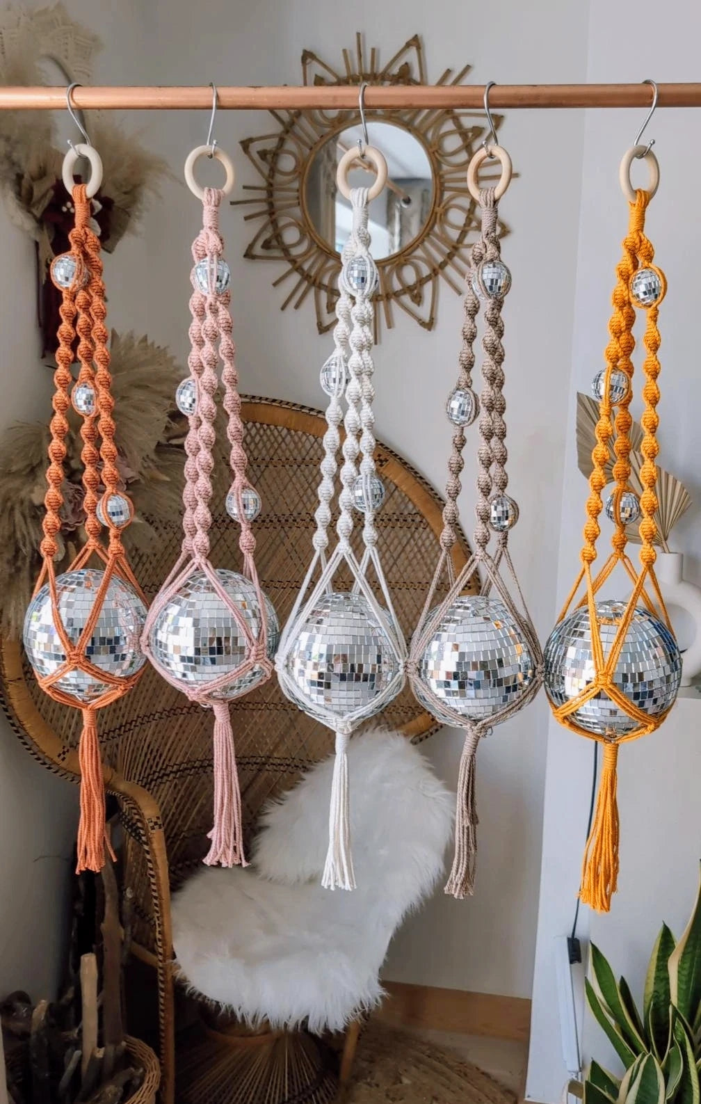 Disco Ball Plant Hangers 🪩