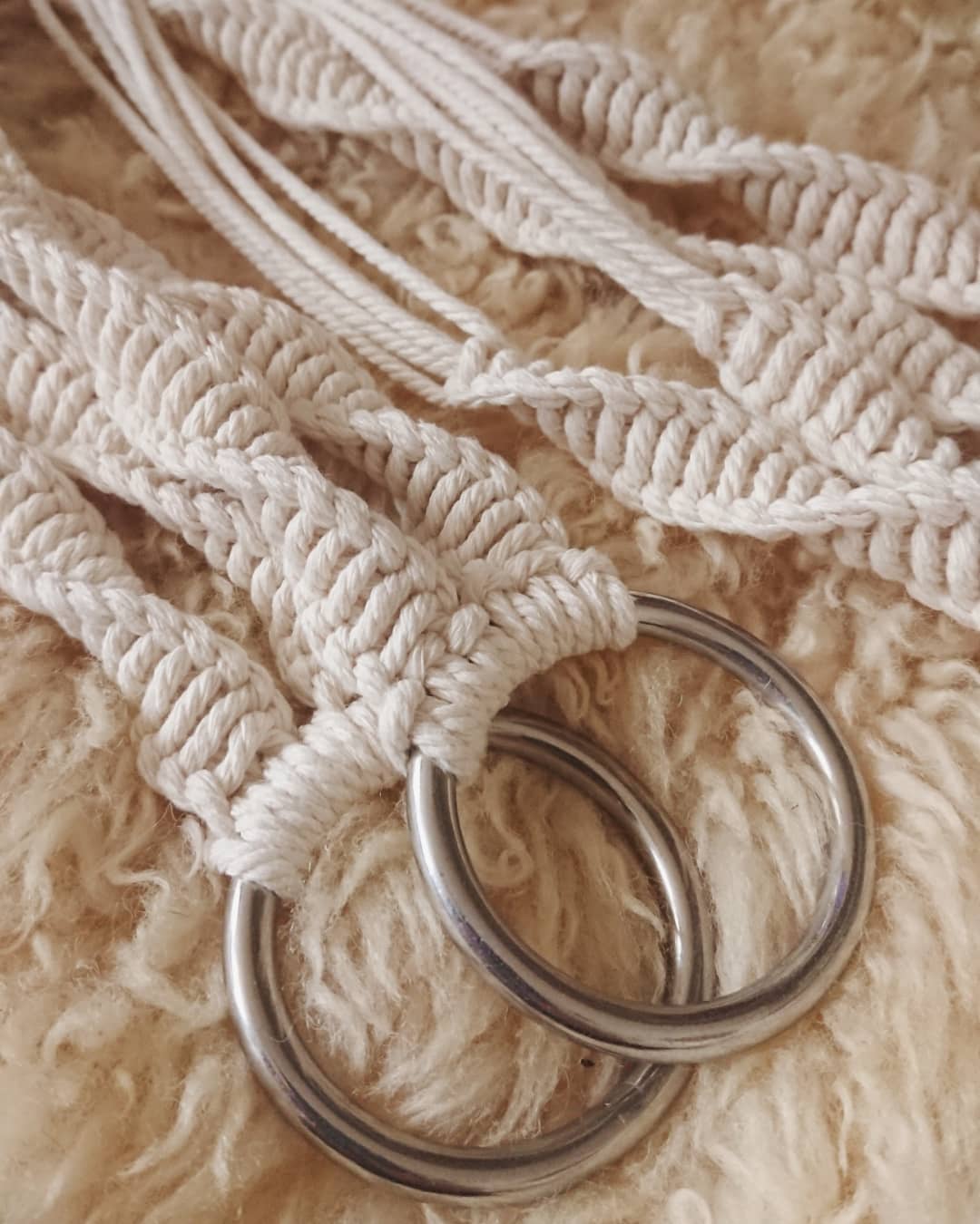 Macrame Baby Swing