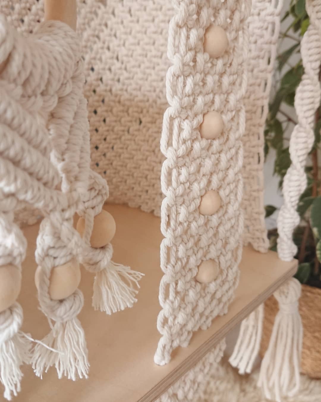 Macrame Baby Swing