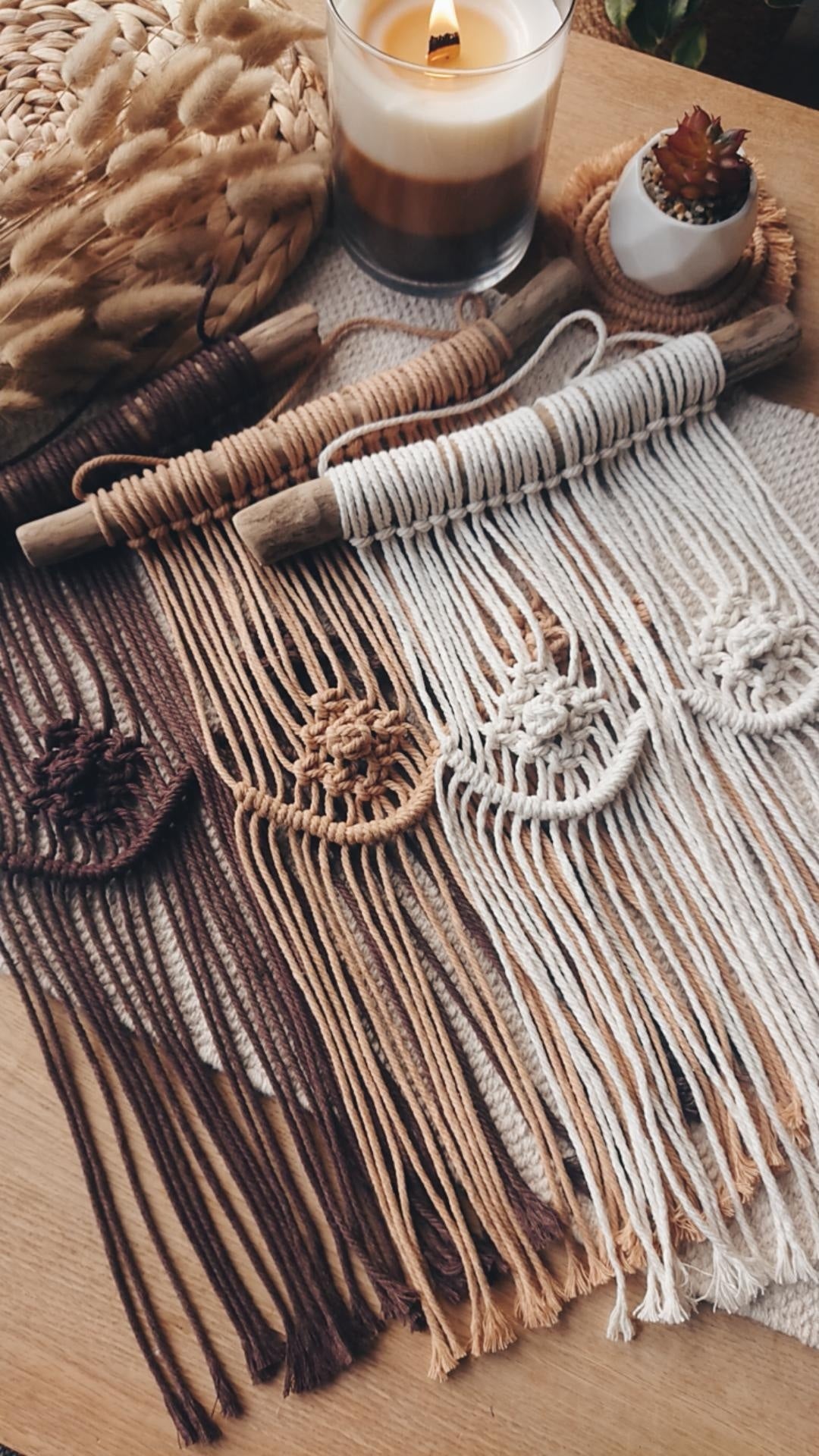 Macrame Boobs Home Decor, Feminine Boho Wall Art