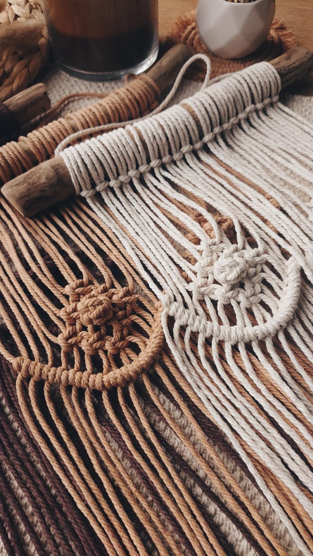 Macrame Boobs Home Decor, Feminine Boho Wall Art