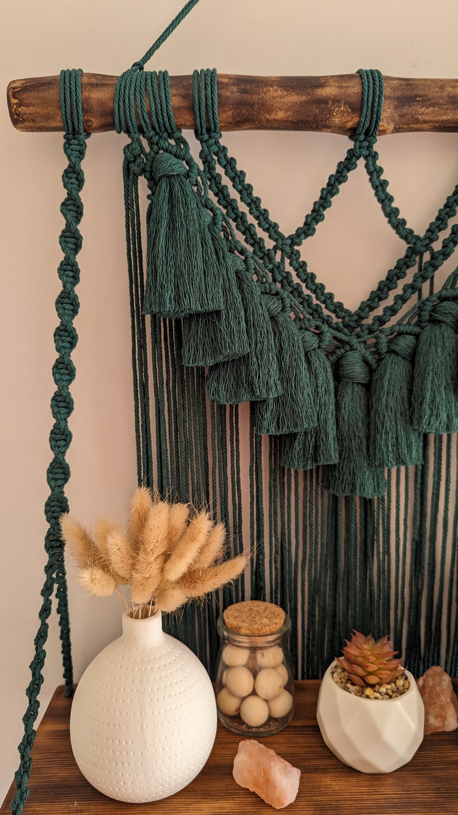 Colors Of The Fall Large Macrame Wall Hanging Decor