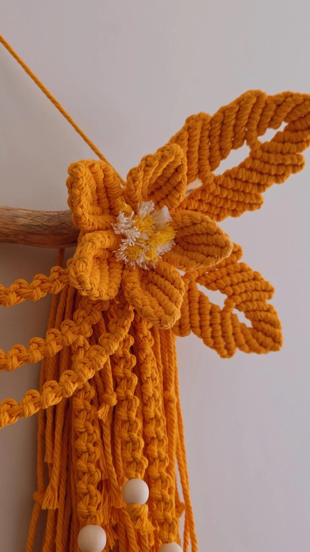 Floral Macrame Wall Decor