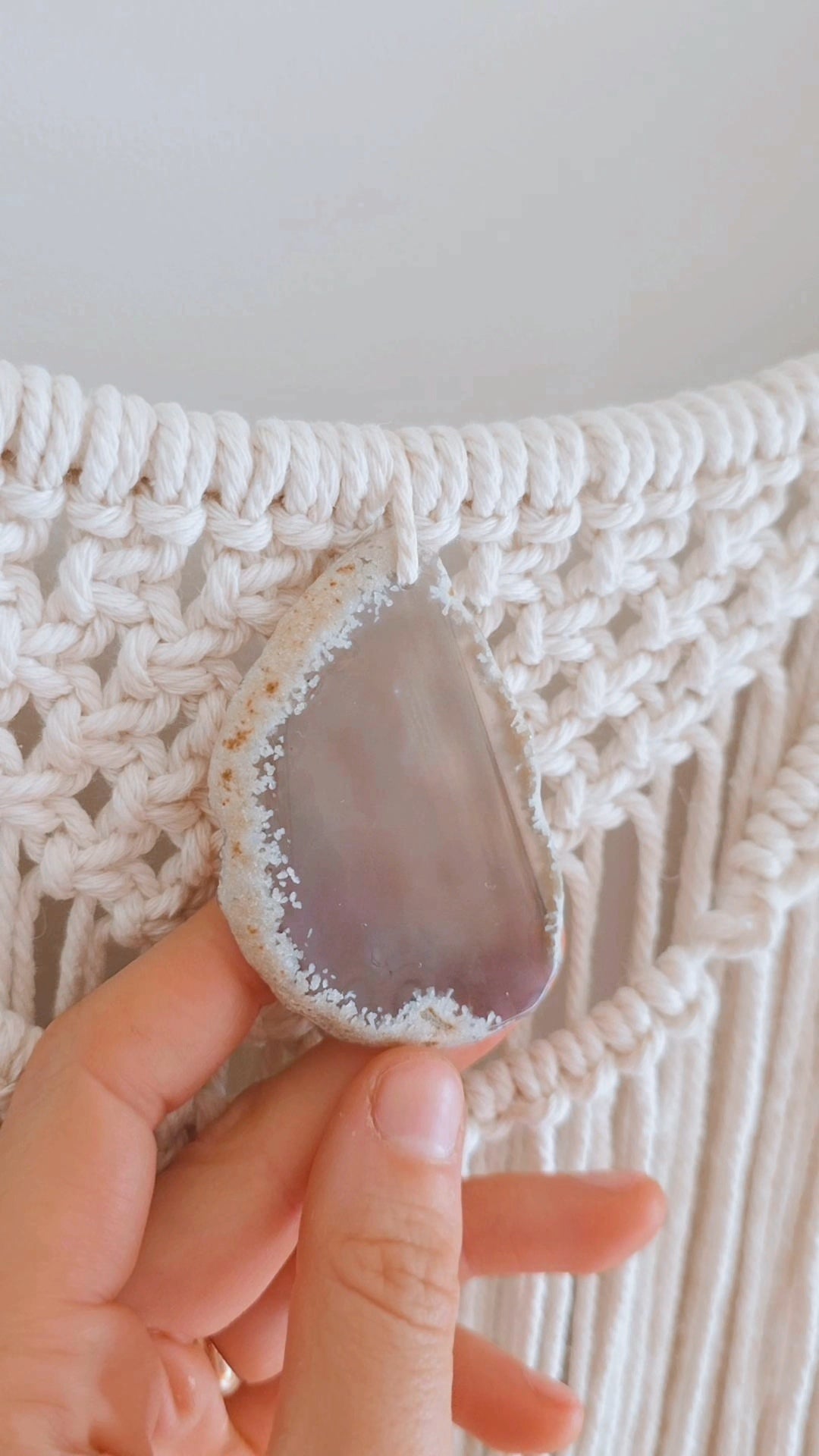 XL Macrame & Driftwood Dream Catcher