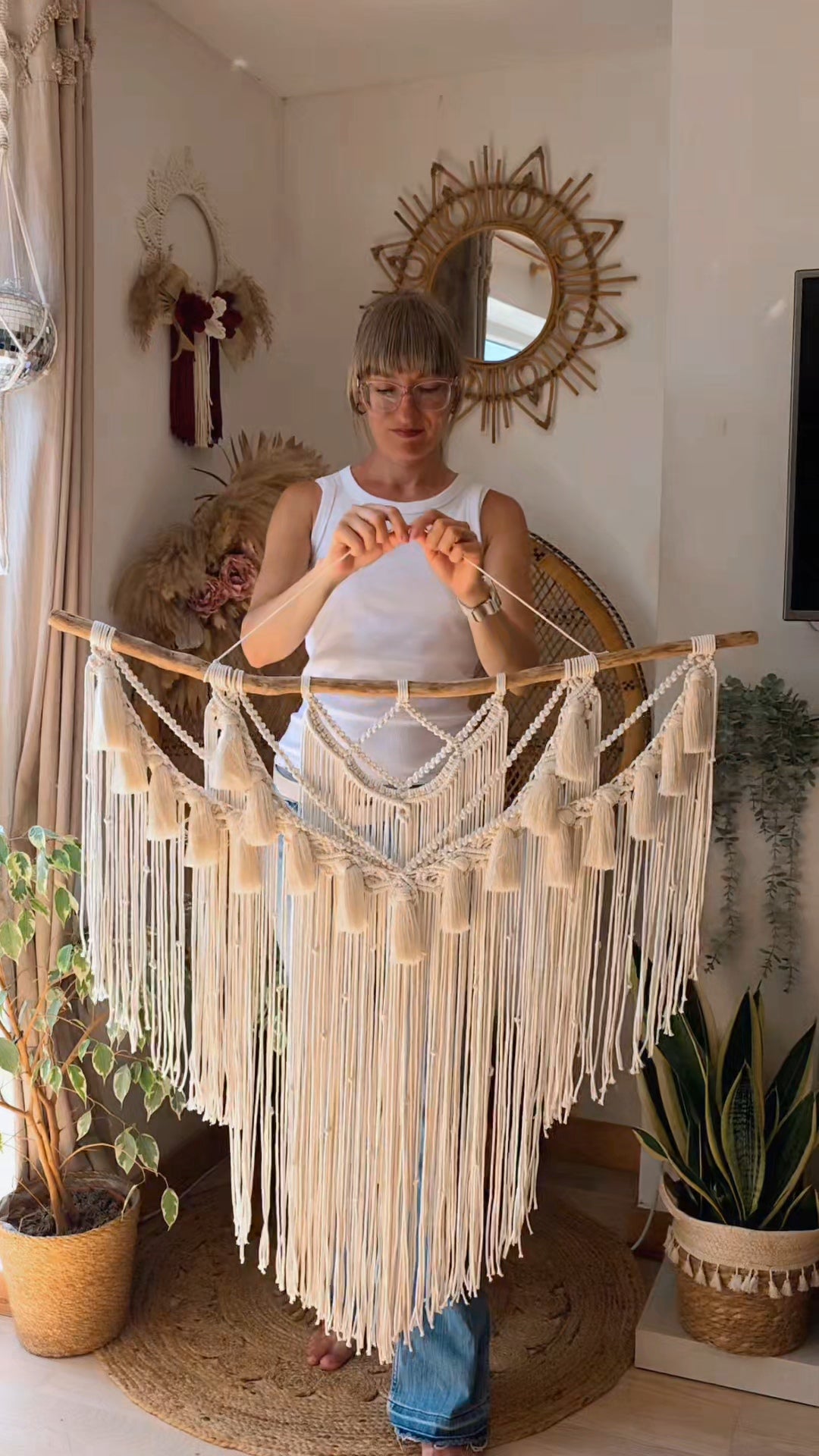 XL Macrame Wall Decor