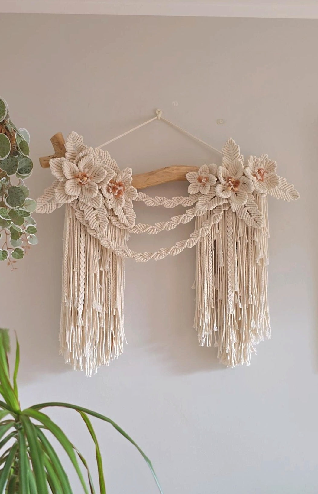 "Bohemian Garden" XL Macrame Home Decor
