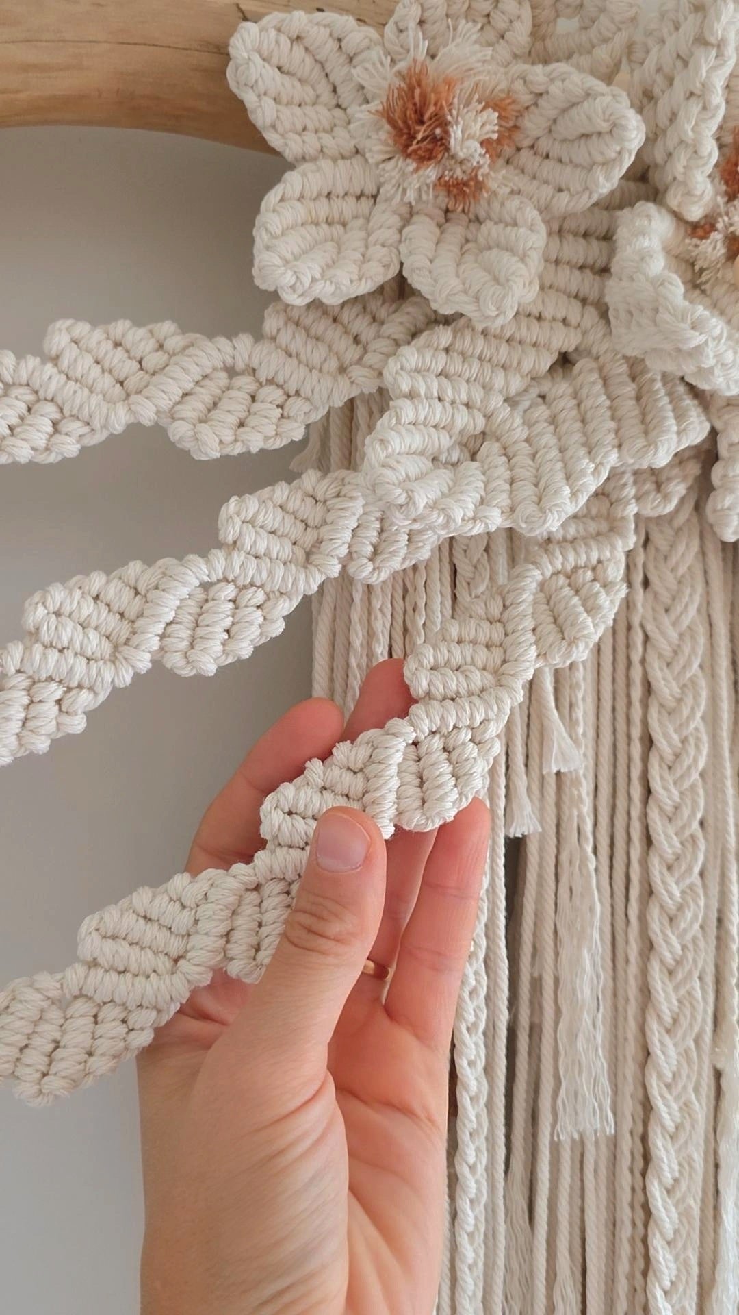 "Bohemian Garden" XL Macrame Home Decor