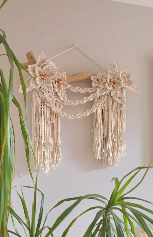 "Bohemian Garden" XL Macrame Home Decor