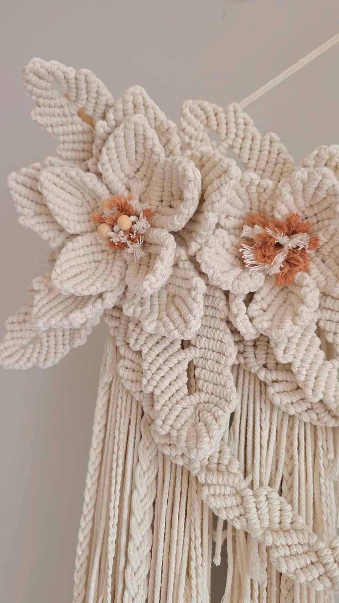 "Bohemian Garden" XL Macrame Home Decor