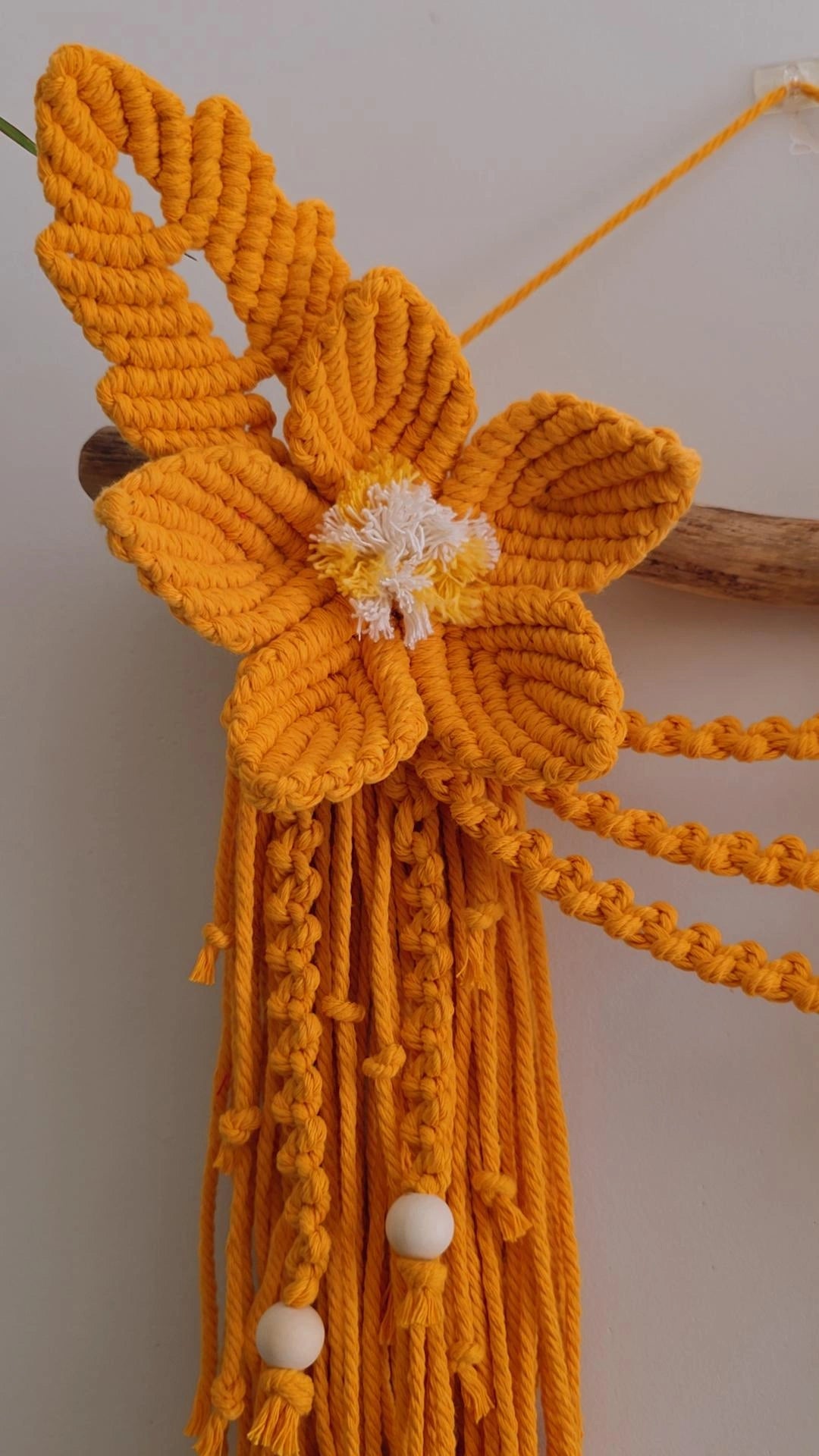 Floral Macrame Wall Decor