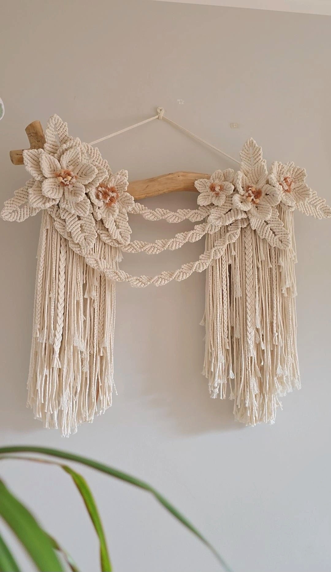 "Bohemian Garden" XL Macrame Home Decor