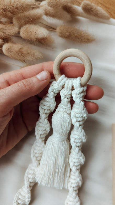 Macrame Toilet Roll Holder, Boho Inspired Home Accessory